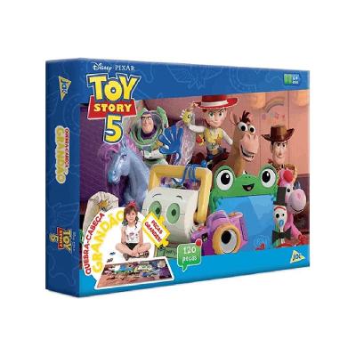 Toy Story 5 Quebra Cabeça 120 Peças Grandão - Toyster