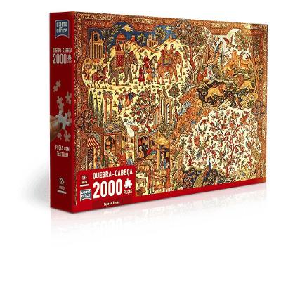 Quebra-Cabeça Tapete Persa 2000 Peças - Toyster