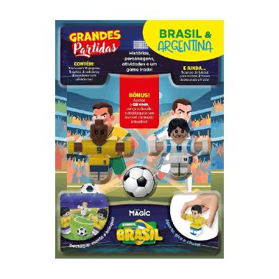 Livro Interativo Futebol Brasil x Argentina - Ciranda Cultural