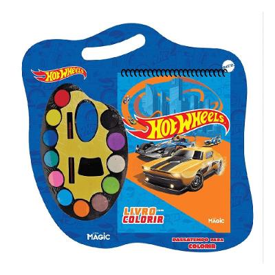 Hot Wheels Livro Passatempo Para Colorir - Ciranda Cultural