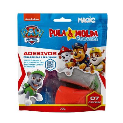 Patrulha Canina Chase Massa de Modelar EVA Pula e Molda - Ciranda Cultural