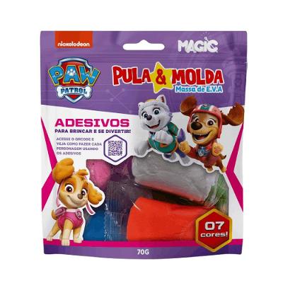 Patrulha Canina Skye Massa de Modelar EVA Pula e Molda - Ciranda Cultural