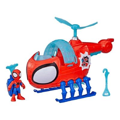Marvel Spidey Amazing Friends Helicóptero do Time Aranha - Hasbro
