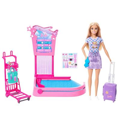 Barbie Playset Retirada De Bagagem - Mattel
