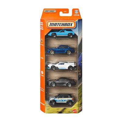 Kit 5 Carrinhos Matchbox (JJP32) - Mattel