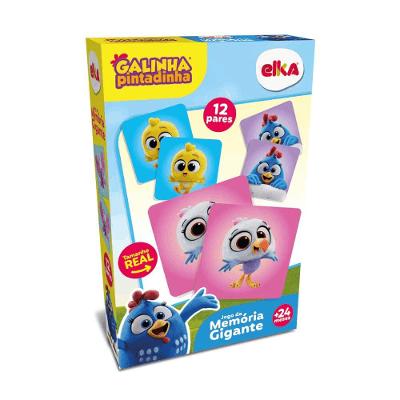 Galinha Pintadinha Jogo da Memória Gigante - Elka