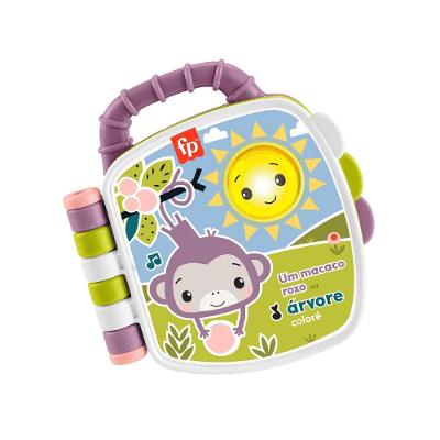 Fisher Price Livro Musical Amigo Macaco - Mattel