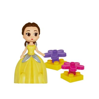 Bloco Mania Princesa Amarela com Boneca - Monte Líbano