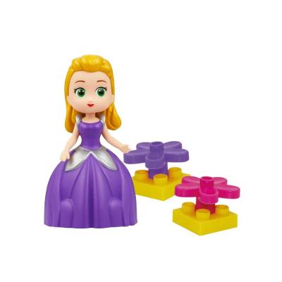 Bloco Mania Princesa Lilas Com Blocos E Boneca - Monte Líbano