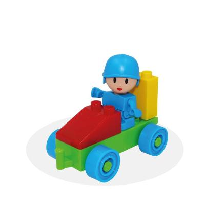 Pocoyo Bloco Mania com Blocos e Boneco - Monte Líbano