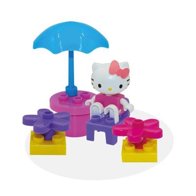 Bloco Mania com Blocos e Boneca Hello Kitty - Monte Líbano