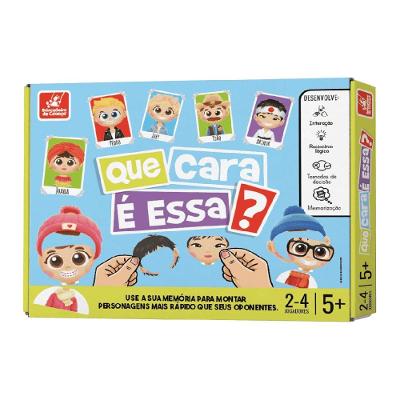 Jogo Que Cara E Essa? - Brincadeira de Criança