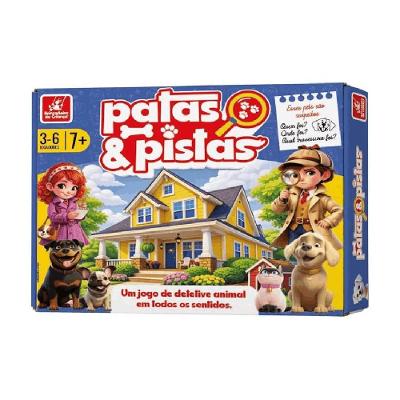 Jogo Patas e Pistas - Brincadeira de Criança