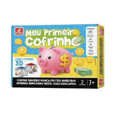 Jogo Meu Primeiro Cofrinho - Brincadeira de Criança