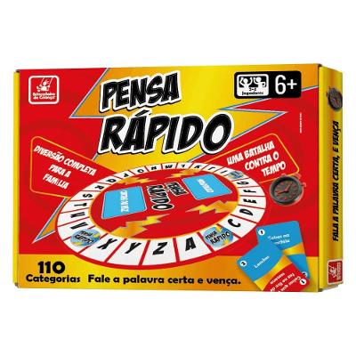 Jogo Pensa Rápido - Brincadeira de Criança