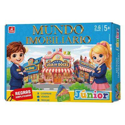 Jogo Mundo Imobiliário Júnior - Brincadeira de Criança