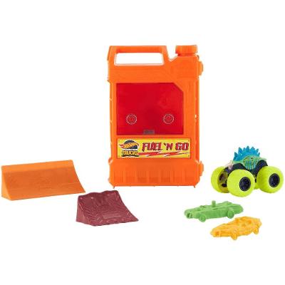 Hot Wheels Monster Trucks Pista Stunt Motosaurus - Mattel