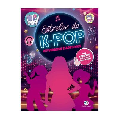 K-Pop Livro de Atividades e Adesivos - Ciranda Cultural