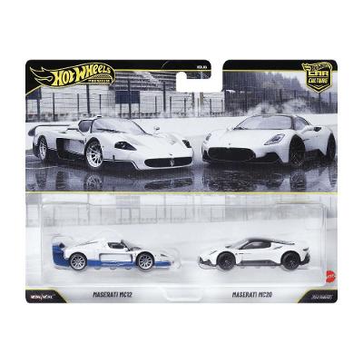 Hot Wheels Maserati MC12 e Maserati MC20 Car Culture - Mattel