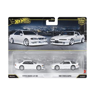 Hot Wheels Toyota Chaser JZX 100 e 1989 Toyota Supra Car Culture - Mattel