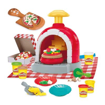 Play Doh Pizzaria Girar E Enfeitar Com 5 Potes - Hasbro