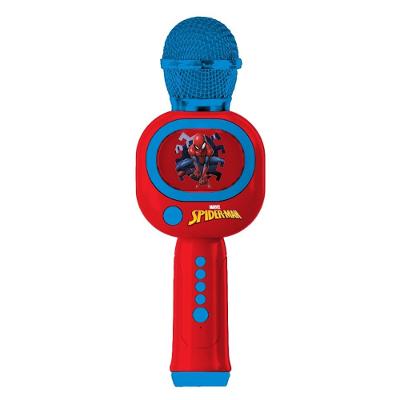 Homem Aranha Microfone Karaokê Bluetooth - Candide