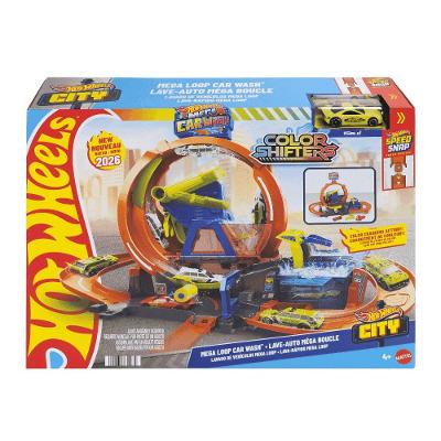 Hot Wheels City Lava Rapido Mega Loop - Mattel