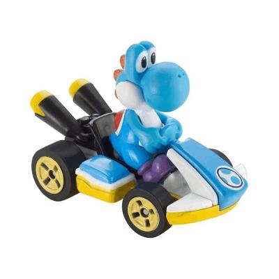 Hot Wheels Mario Kart Yoshi Azul Claro - Mattel