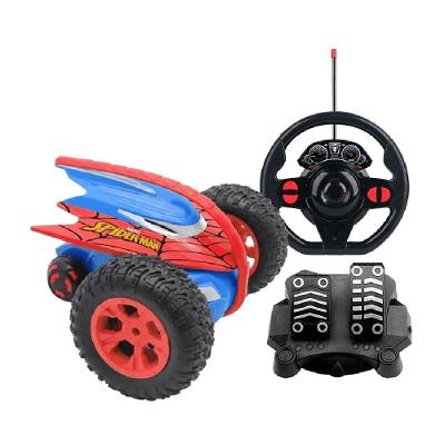 Spiderman Stunt Car Carro Controle Remoto 7 Funções - Candide