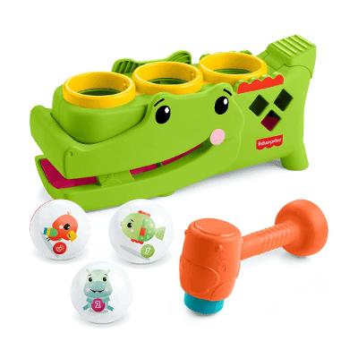 Fisher Price Crocodilo Bolinhas Divertidas - Mattel