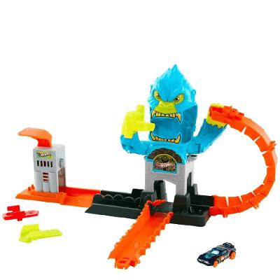 Hot Wheels Pista Stunt Tracks Gorilla Slam Atack - Mattel