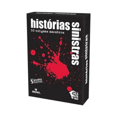 Jogo Histórias Sinistras Black Stories - Asmodee