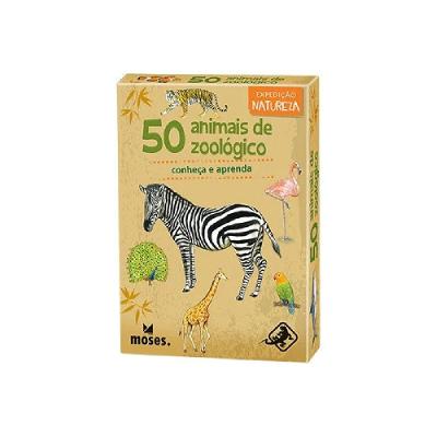 Jogo 50 Animais de Zoológico - Asmodee