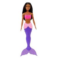 Barbie Sereia Morena com Cauda Roxa - Mattel - 1