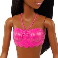 Barbie Sereia Morena com Cauda Roxa - Mattel - 5