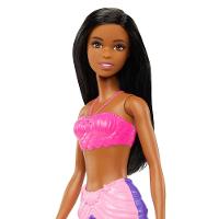 Barbie Sereia Morena com Cauda Roxa - Mattel - 14