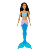 Barbie Sereia Morena com Cauda Azul - Mattel - 7