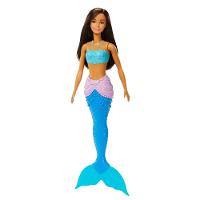 Barbie Sereia Morena com Cauda Azul - Mattel - 5