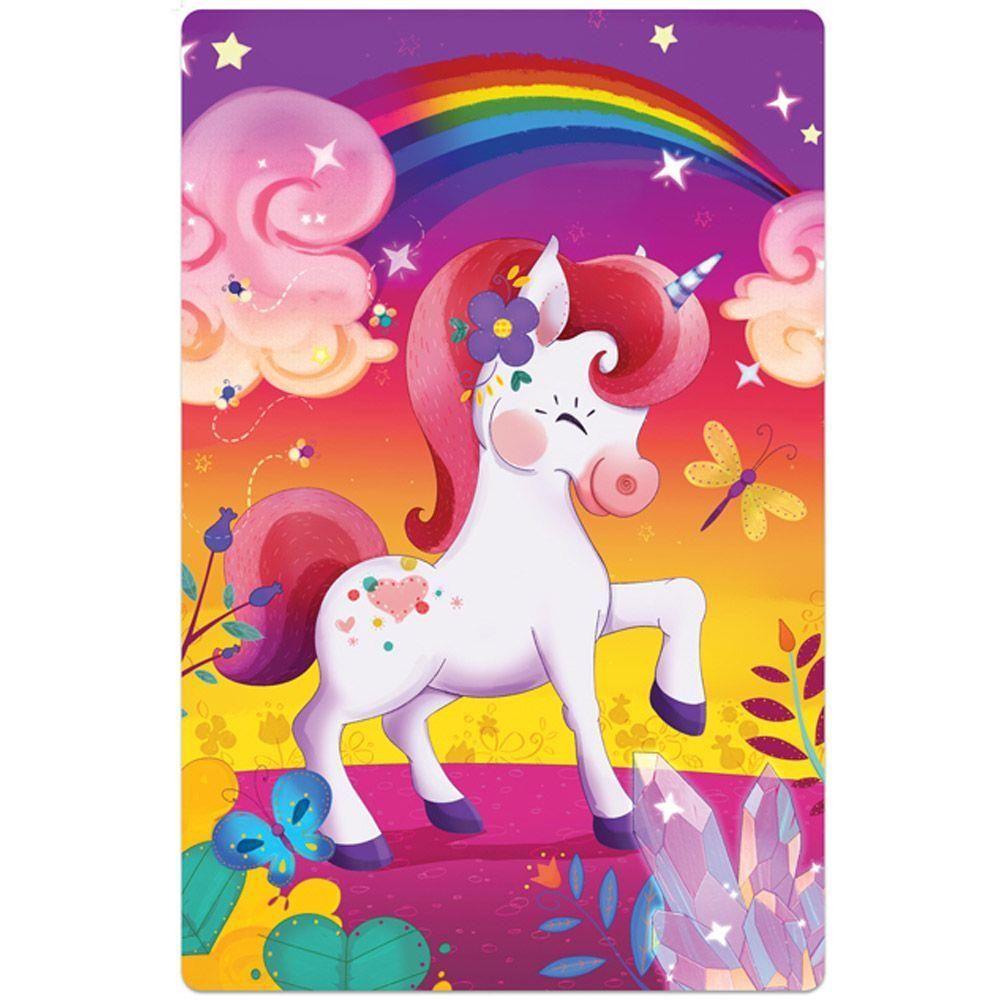 Quebra-Cabeça Reino dos Unicórnios 100 Peças - Toyster - 4