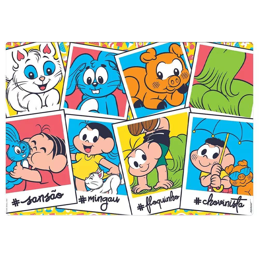 Quebra-cabeça Grandão Turma da Mônica 48 Peças - Toyster - 6