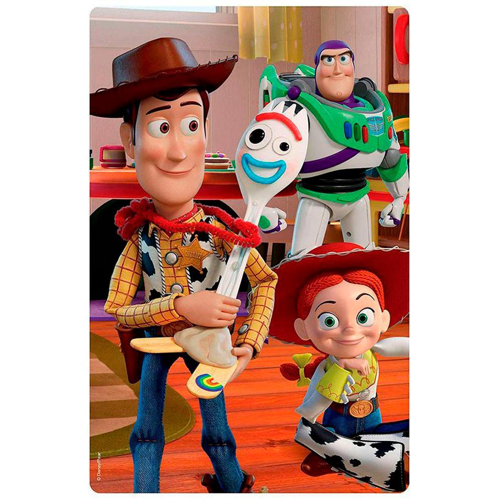 Quebra-Cabeça Encapado Toy Story 4 100 Peças - Toyster - 5