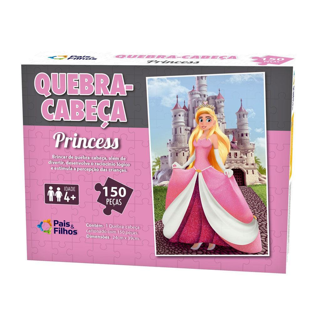 Quebra-Cabeça Princess 150 Peças - Pais e Filhos - 8