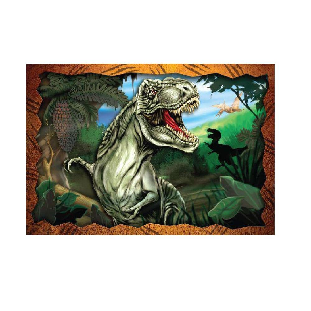 Quebra-Cabeça 150 Peças T-Rex - Pais e Filhos - 4