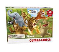 Quebra-Cabeça Friends 60 Peças - Pais e Filhos - 1