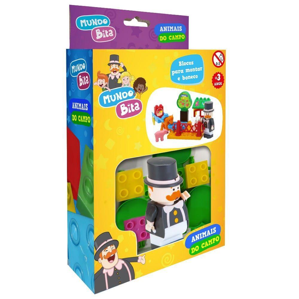 Blocos Playset Bita Animais do Campo - Monte Líbano - 6