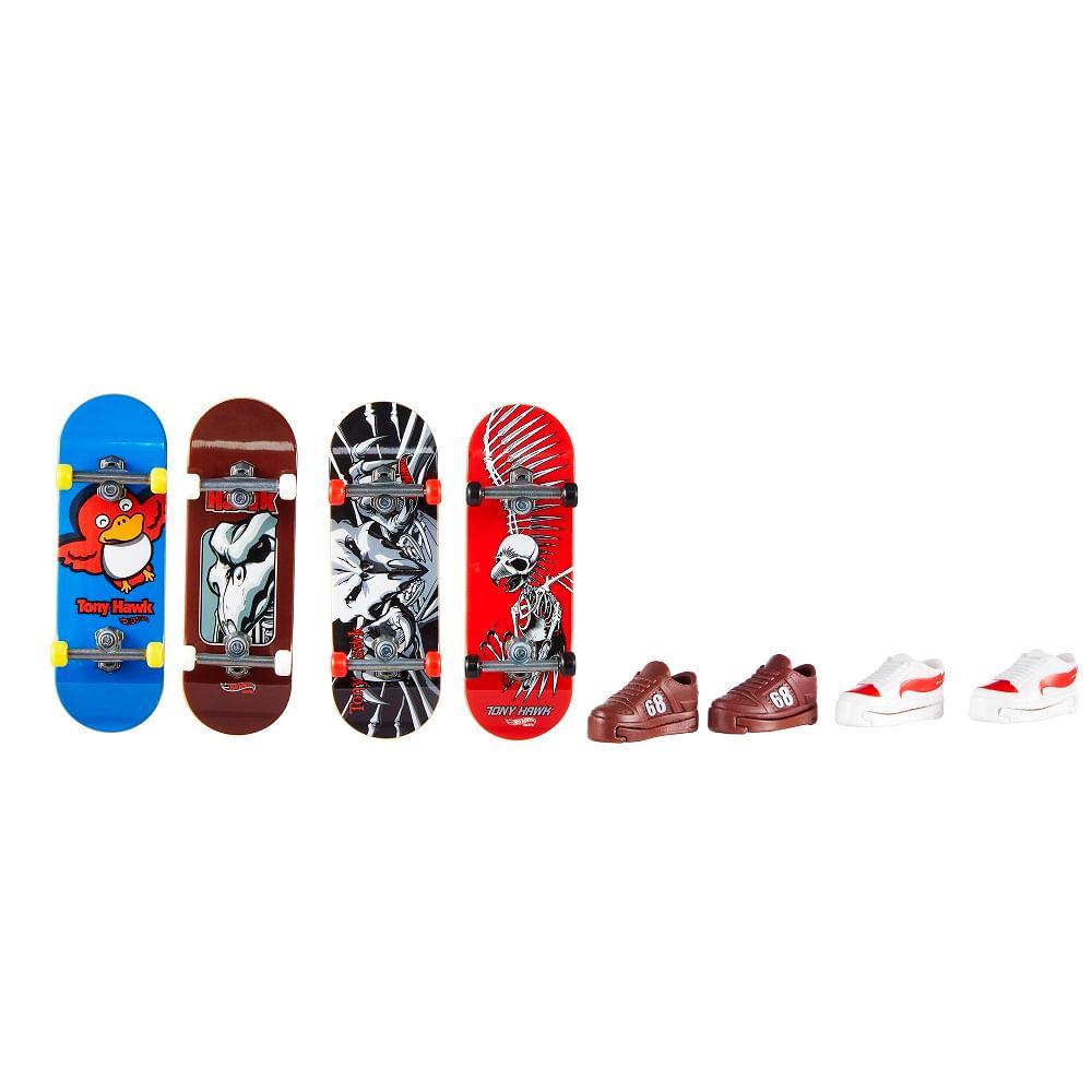 Hot Wheels Skate de Dedo com Tênis Fingerboards - Mattel - 7