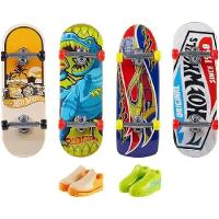 Hot Wheels Skate de Dedo com Tênis Fingerboards - Mattel