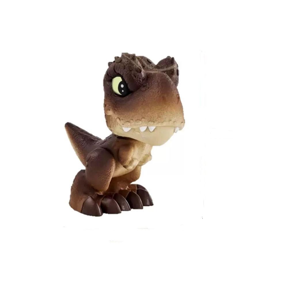 Jurassic World Mini T Rex Marrom Baby Dino - Pupee - 1