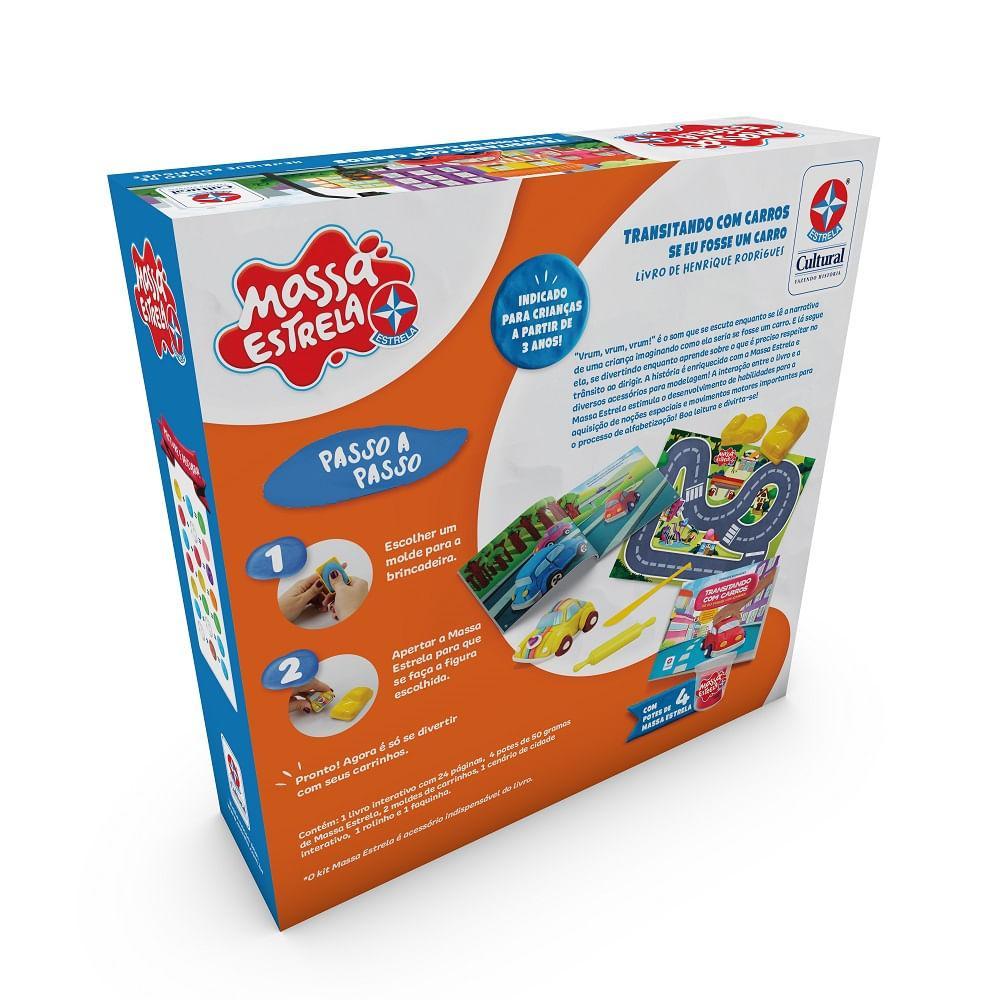 Livro Transitando com Carros  e Massinha - Estrela - 2