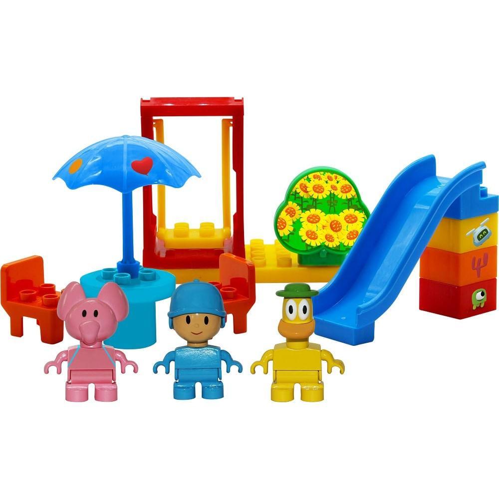 Blocos Playset Aventuras do Pocoyo - Monte Líbano - 1